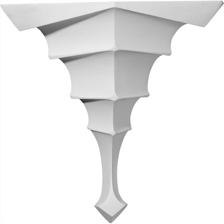 Ekena Millwork 12 3/8"W x 12 3/8"D x 18 3/8"H, Spanish Sconce SCO12X12X18SS